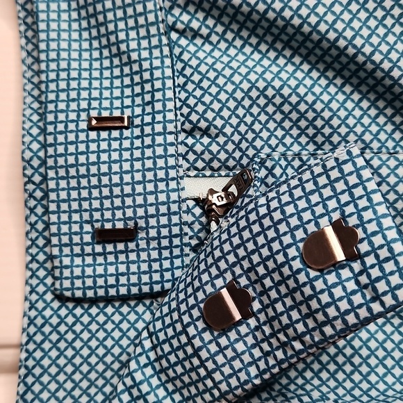 PUMA Diamond Tech Golf Skort Blue Coral/Clearwater, Size 6 - Picture 5 of 13